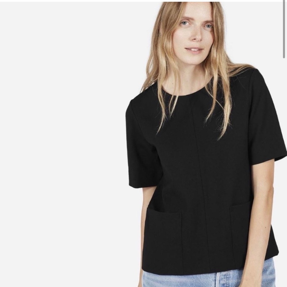 Brand new Everlane ponte black shirt